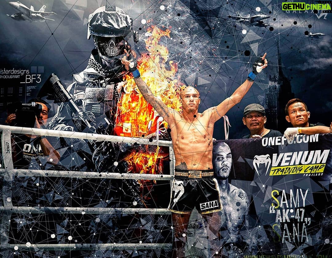 Samy Sana Instagram - 🔥🔥🔥💣💥⛓ #muaythaigalaxy #thechamp #andstill #onechampionship