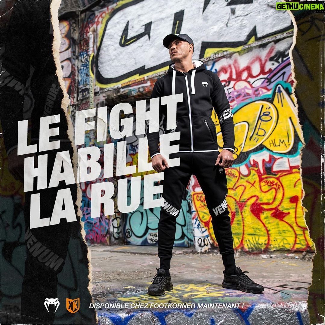 Samy Sana Instagram - JEU CONCOURS L’équipe, @venum et moi c’est une histoire de près de 10ans c’est la famille! La marque a pris une ampleur à travers le monde entier et la çà s’installe dans les boutiques @footkorner Le fight et la rue je pouvais pas manquer de vous faire kiffer. Je vais faire gagner 5 personnes le survêtement de votre choix. Tu veux jouer?! ▪️Follow @Venum ▪️Identifier 2 personnes en commentaires