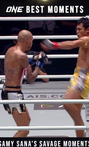 Samy Sana Instagram - « mauvais perdant je peux pas croire qu'on peut nous battre. » Le retour…😤🇩🇿 @onechampionship