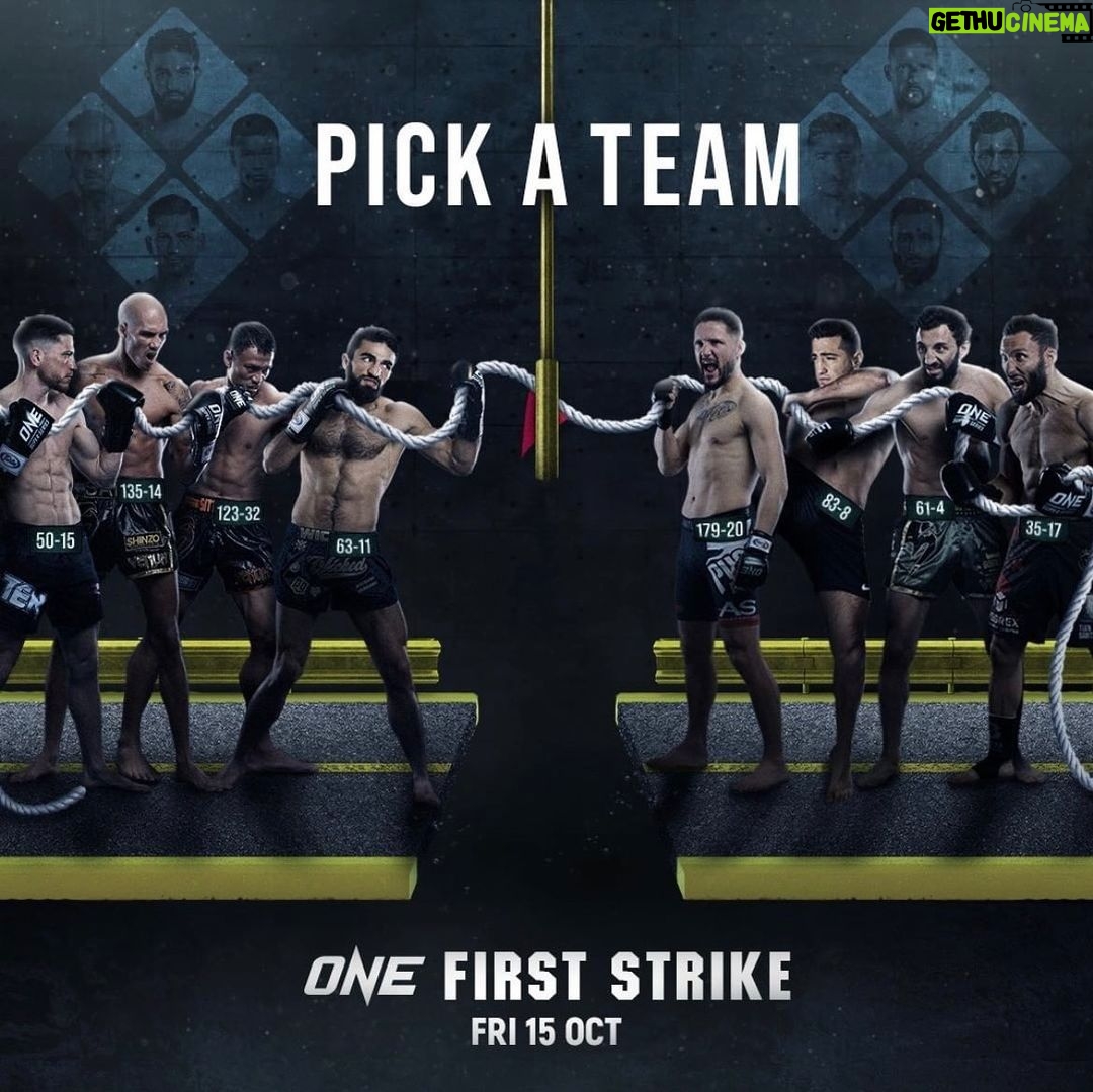 Samy Sana Instagram - J-9 the biggest tournament of all time. @onechampionship #thechamp #s47s #tuconnaisontparlepastrop #squidgame