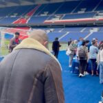 Samy Sana Instagram - Fier d’être Parisien 💙❤️ @psg @fondationpsg Parc Des Princes