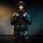Samy Sana Instagram - ⚫️S47 Collection🟠 : The fusion of a shared vision and the unwavering determination of Samy Sana, our long-time Athlete and brand Ambassador🐍 #VenumTeam
