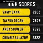 Samy Sana Instagram - l’plus puissant d’la caté zerma 🤣🎡🎈 @onechampionship Singapore Indoor Stadium