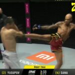 Samy Sana Instagram - Que d'la batte 🏑🔊 #63hits #s47s #thechamp #themuaythai @onechampionship @real.visuel 🎥 Singapore Indoor Stadium