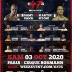 Samy Sana Instagram - Final card 🔥💯 #j-14 les places sont limitées⚠️ #s47s #iamback Billetterie dans la bio ⬆️ Cirque Bormann Moreno Officiel