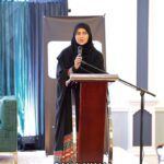 Sana Khan Instagram - New Jersey! You were AMAZING! A beautiful Attendance even in the 🥶 ❄️ Mashallah Tabarkallah! Jazakallah to all for coming to litsen to Sister @sanakhaan21 inspirational story ‘From Bollywood to Islam’ Excited to return very soon 👀 Organised by @alkhaleelinstitute EVENTS. Video by: @amaraeverywhere #newjersey #usa #newyork #sanakhan #islamicevent #muslim #muslimah