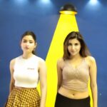 Sana Sultan Instagram – With this cutay… @sakshiratti ❤️ on the recent song sung by her… she slayed😇🔥
#akhannu