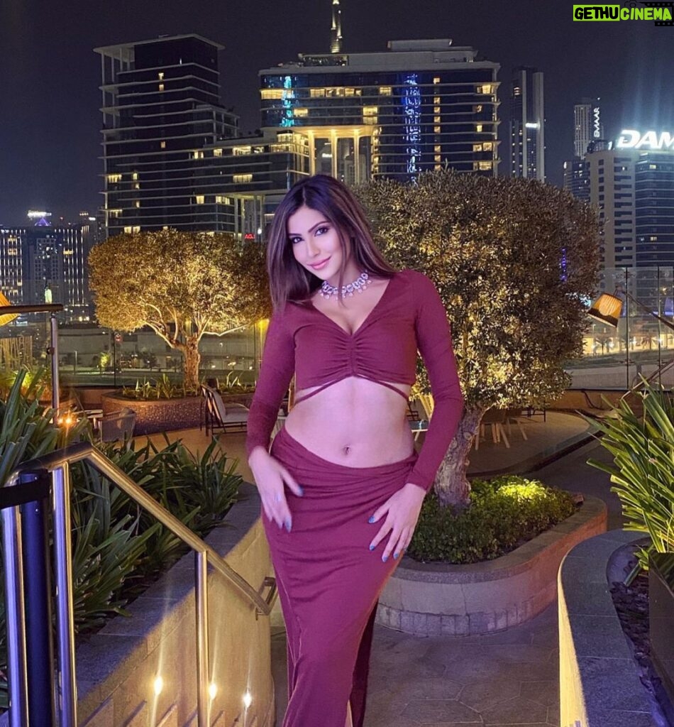 Sana Sultan Instagram - Yesterday’s Event look! 🥰🐒❤️ Dubai, United Arab Emirates