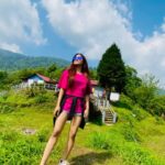 Sanchari Mondal Instagram - From Mountain Chic to Valley Vibes: My Wardrobe for Every Hilly Adventure! 🌄❄️🌿 #HillsideStyle” #sancharimondal