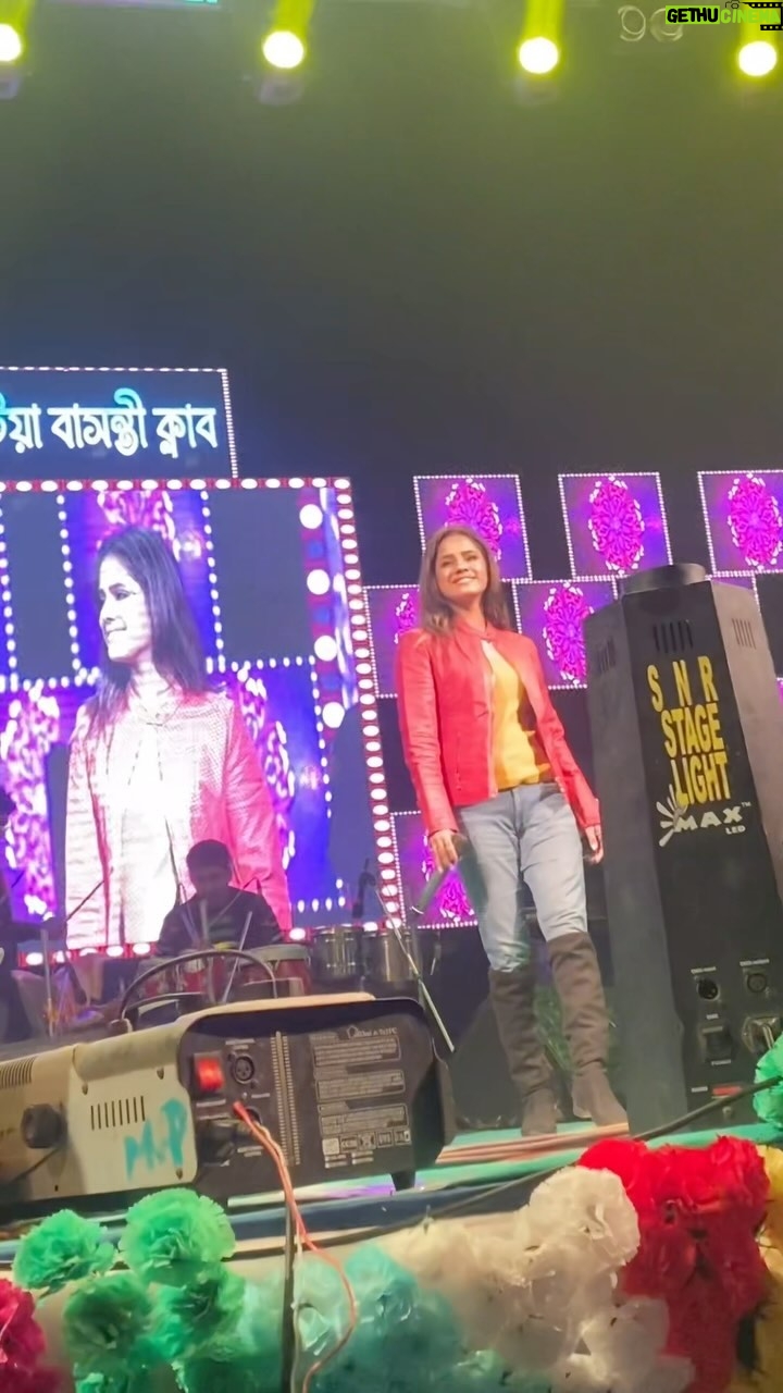 Sanchari Mondal Instagram - 31st night #stage #actorslife #sancharimondal