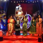 Sanchari Mondal Instagram - Musical Journey is the most melodious & memorable journey of life. With the Stars of “The Rising Star” ⭐️ Thanks to the Team who relied on me not as an actor but as an anchor. #anchor #sancharimondal
