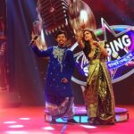 Sanchari Mondal Instagram - Musical Journey is the most melodious & memorable journey of life. With the Stars of “The Rising Star” ⭐️ Thanks to the Team who relied on me not as an actor but as an anchor. #anchor #sancharimondal