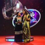 Sanchari Mondal Instagram - Musical Journey is the most melodious & memorable journey of life. With the Stars of “The Rising Star” ⭐️ Thanks to the Team who relied on me not as an actor but as an anchor. #anchor #sancharimondal
