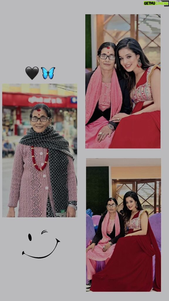 Sanchita Shahi Instagram - मेरो आमा साच्चि नै महान होइसिन्छ !👩‍👧🥺❤️