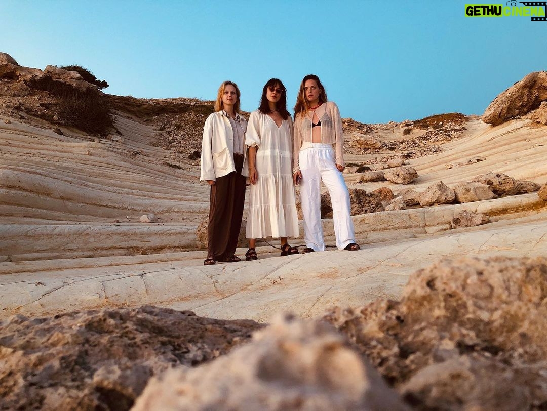 Sandra Drzymalska Instagram - GIRLS 💙 Coral Bay Cyprus