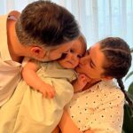 Sanem Yeles Instagram - Akpınar ailesi iyi bayramlar diler 🌈🦋