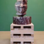 Sanford Biggers Instagram - 👁️ Tiresias @massimodecarlopieceunique on view until tomorrow. Tiresias, 2023 Marble 181 × 75 × 75 cm / 71 1/4 × 29 1/2 × 29 1/2 inches Currently on view at @massimodecarlopieceunique #StudioSanfordBiggers #MASSIMODECARLO Rue de Turenne