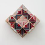 Sanford Biggers Instagram - 👁️ “Phantasos” at Booth B12 @marianneboeskygallery #artbaselmiami2022 Phantasos, 2022 Antique quilt, birch plywood, gold leaf. 53 3/4 × 54 1/2 x 26 in 136.5 × 138.4 × 66 cm #studiosanfordbiggers #quilting #history Art Basel Miami Beach