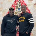 Sanford Biggers Instagram - 👑 @fordjourstudio 🙏🏿 Repost from @studiomuseum “Join us on December 5, 2022, at 6:00 pm EST at Columbia University for the seventh annual Lea K. Green Artist Talk, honoring artist Sanford Biggers, who will be in conversation with friend, artist, and educator Derek Fordjour.⠀ ⠀ A 1999–2000 Studio Museum Artist-in-Residence program alum, Biggers (@sanfordbiggers) is a multimedia artist who works in sculpture, performance, painting, textiles, installation, and video. In this conversation, Biggers and Fordjour will delve into the artist's creative inspiration, process, and practice, as well as the importance of art programs at Historically Black Colleges and Universities (HBCUs).⠀ ⠀ The Lea K. Green Artist Talk brings together exceptional artists and cultural luminaries annually for critical dialogues on art and society. Previous honorees for the Lea K. Green Artist Talk include Carrie Mae Weems (2016), Jordan Casteel (2017), Amy Sherald (2018), Dawoud Bey (2019), Hank Willis Thomas (2020), and vanessa german (2021).”⠀ ⠀ Learn more and RSVP at the link in bio. The Forum at Columbia University
