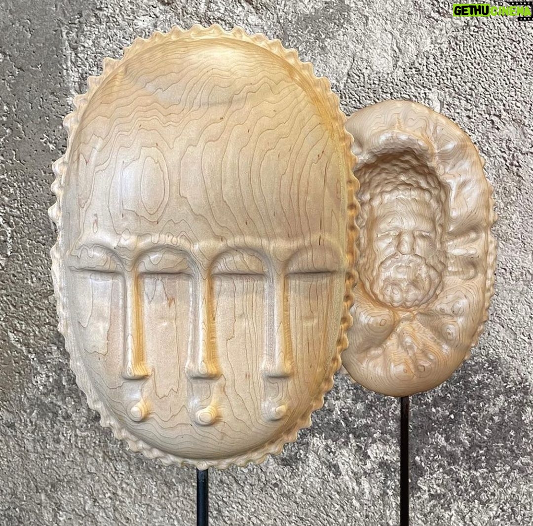 Sanford Biggers Instagram - It’s a new season 🌚 ♎️ 🍂 Currently on view @wassermanprojects as part of their Fall 2022 exhibition,“Ancient Entanglements”. #wassermanprojects #fall2022 #sculpture #anciententanglements #studiosanfordbiggers #matterdesign #mit Wasserman Projects