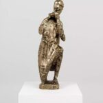 Sanford Biggers Instagram - Currently on 👁 @massimodecarlogallery Beijing BAM (For Keith), 2016 Bronze 18 × 5 1/2 × 3 1/2 in 45.7 × 14 × 9 cm #studiosanfordbiggers #BAM #massimodecarlo #hongkong #statue Beijing, China