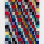 Sanford Biggers Instagram - 👁 Glitch 🧩 “Glitch” is part of the group exhibition “Fragile Crossings” presented by @marianneboeskygallery and @goodman_gallery. “Fragile Crossings” is on view through August 5, 2022 @marianneboeskygallery Glitch, 2022 Assorted textile, acrylic 50 7/8 x 33 x 4 inches 129.2 x 83.8 x 10.2 cm #studiosanfordbiggers #quilting #glitch #quiltart Marianne Boesky Gallery