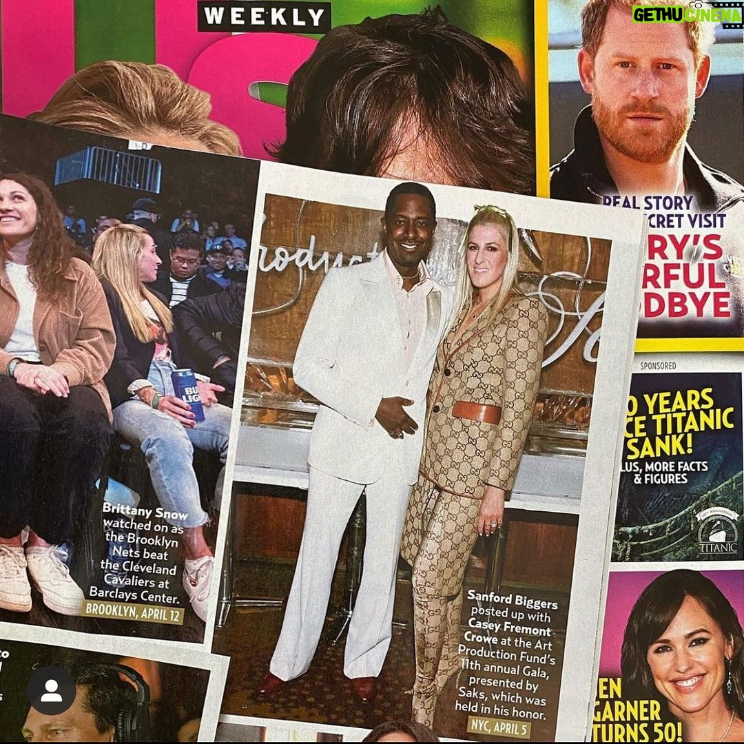 Sanford Biggers Instagram - Posted ⬆️ @caseyfremont @artproductionfund @saks @gucci ✨