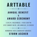 Sanford Biggers Instagram - Looking forward to celebrating you @stormascher🥂 🔗 in bio for tickets Repost via @arttableinc “We can’t wait to see you all in LA, and we are beyond thrilled to announce our incredible Benefit Co-Chairs, @sanfordbiggers and @asherald. Get ready for a night filled with celebration! This year, we’re honored to recognize the outstanding contributions of @stormascher recipient of the New Leadership Award. Storm, an independent curator, writer, and founder of Superposition Gallery and the Black Arts Council, has made a tremendous impact on the art world and we look forward to celebrating her achievements. Join us for a conversation between Storm Ascher and @zoelukov, a prominent curator and cultural producer, as they share insights and experiences that will leave you inspired. The Annual Benefit will be held at @neuehouse Hollywood’s outdoor venue. Adding an extra layer of excitement, the benefit coincides with @friezeofficial Los Angeles and @felixartfair Don’t miss out on this extraordinary event! Register for your tickets now and secure your spot at ArtTable’s 2024 Annual Benefit & Award Ceremony. Link in the bio! #ArtTable #2024 #AnnualBenefit #Award #Ceremony #StormAscher #NLA #NewLeadershipAward #LosAngeles #NeueHouse #Hollywood #FriezeLA