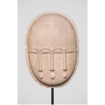Sanford Biggers Instagram - Final days to 👁️ “Ancient Entanglements @wassermanprojects, featuring new and collaborative work by Brandon Clifford and Jo Lobdell of Matter Design, and myself. On view until December 17th 🙏🏿 Pictured: "Mask 3" by Sanford Biggers From his series of Janus Masks Carved Maple, steel rod Photo by @pdrearick Pictured: "Mask 2" by Sanford Biggers From his series of Janus Masks Carved Maple, steel rod Photo by @pdrearick   Pictured: "Mask 1" by Sanford Biggers From his series of Janus Masks Carved Maple, steel rod Photo by @pdrearick   #wassermanprojects #anciententanglements #closingsoon #studiosanfordbiggers #mitarchitecture #matterdesign #carvedwood #janus #masks Wasserman Projects