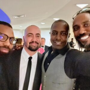 Sanford Biggers Instagram - Can’t wait to see the real OG @nickcaveart “Forothermore” exhibition opening this week @guggenheim (great party btw!) @tavaresstrachan @oteroso @rashidjohnson
#guggenheim #tomford #fam