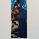 Sanford Biggers Instagram - 👁 The Surveyor (Bruce's Beach), 2021 Antique quilts, assorted textiles, acrylic on felt. 66 x 27 ins167.64 x 68.58 cm #studiosanfordbiggers #quilting #history #antique