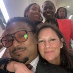 Sanford Biggers Instagram - ❤️ From Table 23 @humanrightscampaign #gala @adrianneinsta @jodiepatterson #DrSherwinParikh @kellytburns @jburroughs01@sonyashields @spelman_college @morehouse1867 @howard1867 📸 @adrianneinsta @jodiepatterson