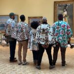 Sanford Biggers Instagram - 🙏🏿 to the @chazenartuw @remancipationproject @maskconsortium for an incredible week! @richmedina @keyonharrold @pharoahemonch @lynoregalore @wildcatebonybrown @nurihazzard @moonmedicin @wideawakes @visualeyz #remancipation #quilting #history #blackhistory #remancipationproject Chazen Museum of Art