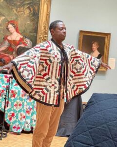 Sanford Biggers Instagram - 🙏🏿 to the @chazenartuw @remancipationproject @maskconsortium for an incredible week! @richmedina @keyonharrold @pharoahemonch @lynoregalore @wildcatebonybrown @nurihazzard @moonmedicin @wideawakes @visualeyz #remancipation #quilting #history #blackhistory #remancipationproject Chazen Museum of Art