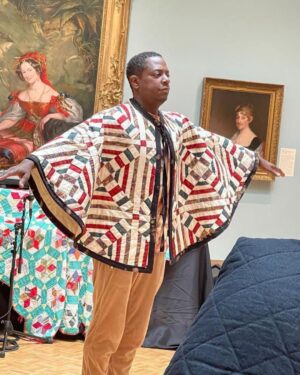 Sanford Biggers Instagram - 🙏🏿 to the @chazenartuw @remancipationproject @maskconsortium for an incredible week!

@richmedina @keyonharrold @pharoahemonch @lynoregalore @wildcatebonybrown @nurihazzard @moonmedicin @wideawakes @visualeyz 

#remancipation #quilting #history #blackhistory #remancipationproject