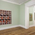Sanford Biggers Instagram - 👁️ “Sweven” @massimodecarlogallery London through August 26th. Sweven (2022) 179.1 × 199.4 × 2.5 cm 70 1/2 × 78 1/2 × 1 inches Antique quilt, assorted textiles, acrylic #studiosanfordbiggers #quilting #history Massimo De Carlo London