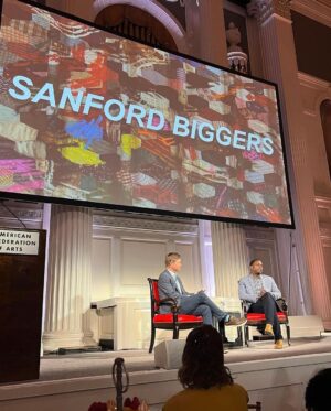 Sanford Biggers Instagram - Feeling immense gratitude after a week full of travel, spirit-enriching conversation and communion with those who make everything I do joyful and possible. Thank you to @amfedarts, @toschoon, @artinembassies, ambassador Randi Levine @usambportugal, @norahalpern, curator Welmoed laanstra and everyone who came out in support 🙏🏿

📸
1&2: @toschoon 
3: @joshua_decter 
4: @asherald
