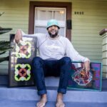 Sanford Biggers Instagram - HBD to my brother, moon-medic & maestro @jahisundance 🙏🏿 If you haven’t already, check out his feature in @cultured_mag written by @lookatdominique!