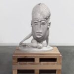 Sanford Biggers Instagram - 👁️ The Soothsayer (2019-2023) on view at @marianneboeskygallery’s 509 W 24th Street location ✨ “The latest work in Biggers's Chimera series, The Soothsayer juxtaposes Classical western statuary with African masks, revealing the complexities, contradictions, and affinities between diverging cultural traditions.” @marianneboeskygallery #studiosanfordbiggers #sculpture #Chimera #Soothsayer #marianneboeskygallery Marianne Boesky Gallery