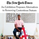Sanford Biggers Instagram - So excited to share this project with you all! Thank you @chazenartuw, University of WI Madison, Amy Gilman, @maskconsortium, @keyonharrold, @pharoahemonch, @wildcatebonybrown, @lynoregalore, @richmedina @debtcullen @siddarthamitter 🙏🏿: @nytimes 📸: @mary.kang Chazen Museum of Art