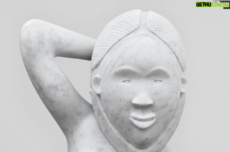 Sanford Biggers Instagram - 👁️ Andromeda (2021) Currently on view @wereldmuseum.leiden as part of the group exhibition: Brilliant Light/ In Schitterend Licht This exhibition celebrates the richness and diversity of art from Africa and its diaspora and offers a dynamic dialogue between the present and the recent past. Immerse yourself in the many different worlds of artists and discover how they are influenced by the past in the present. Guest curator Azu Nwagbogu @azubogu created the exhibition by pairing masterpieces from the collection of the Wereldmuseum with work by contemporary artists, seeking to provide answers to some of the most urgent questions of our times. Andromeda, 2021 White marble 50 × 19 1/8 × 12 6/8 in 127 × 48.6 × 32.46 cm #studiosanfordbiggers #andromeda #chimera Museum Volkenkunde Leiden