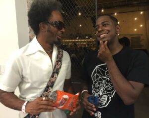Sanford Biggers Instagram - Thank you for your eternal brilliance, integrity and guidance brothers. Rest in power and peace💔🖤