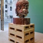 Sanford Biggers Instagram - 👁️ Tiresias @massimodecarlopieceunique on view until tomorrow. Tiresias, 2023 Marble 181 × 75 × 75 cm / 71 1/4 × 29 1/2 × 29 1/2 inches Currently on view at @massimodecarlopieceunique #StudioSanfordBiggers #MASSIMODECARLO Rue de Turenne