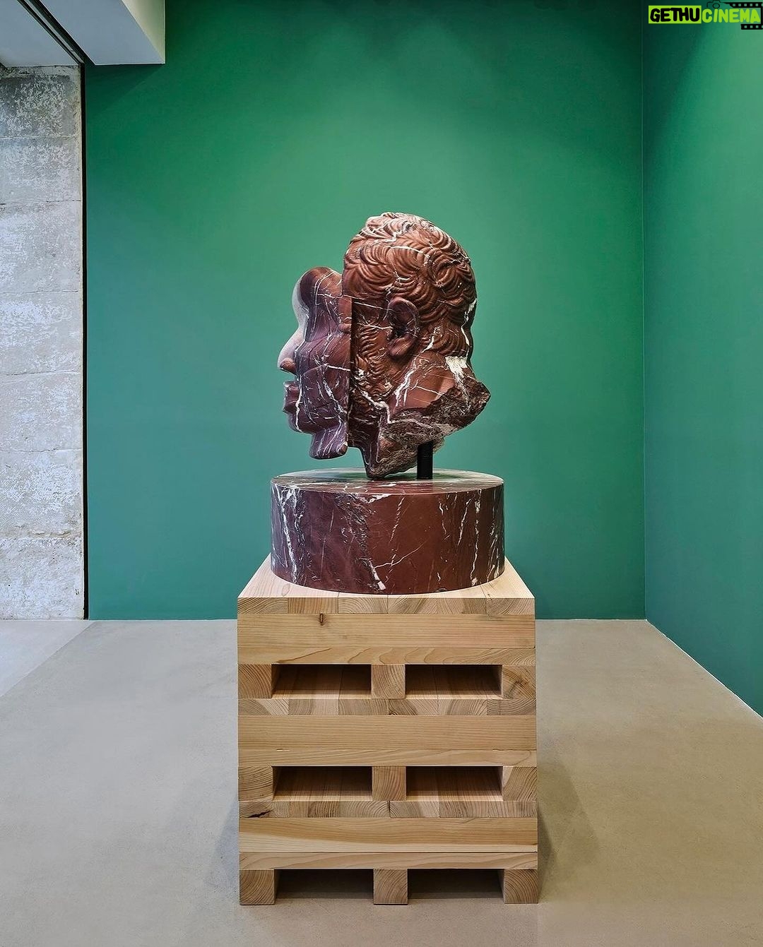 Sanford Biggers Instagram - ๐๏ธ Tiresias @massimodecarlopieceunique on view until tomorrow. Tiresias, 2023 Marble 181 ร 75 ร 75 cm / 71 1/4 ร 29 1/2 ร 29 1/2 inches Currently on view at @massimodecarlopieceunique #StudioSanfordBiggers #MASSIMODECARLO Rue de Turenne