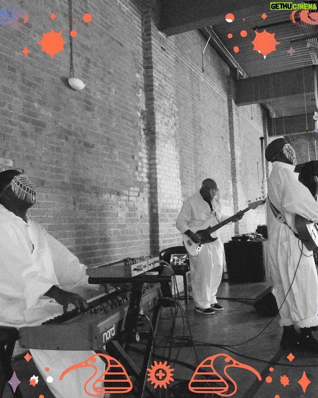 Sanford Biggers Instagram - Time for some โจ๐๐ I am hyped to be part of this amazing project celebrating the imitable trailblazer Sun Ra, and humbled to be included with @moonmedicin @richmedina @visualeyz @jahisundance @guyroutte @martinluthermccoy & @schmtcs_ โExplore the process behind the music and take a look behind the scenes at Moon Medicin. Are you inside their creative realm yet? It's always a pleasure to witness them in action - Sanford Biggers and Moon Medicin in their element, crafting tracks that are as thought-provoking as they are melodious.โ @redhotorg Listen to Nuclear War - The Remixes A Out now -๐ in bio #moonmedicin #martinluther #markhi nes #jahisundance #richmedinamusic #redhot #nuclear war #music #sunra #nuclearwarremix The Moon