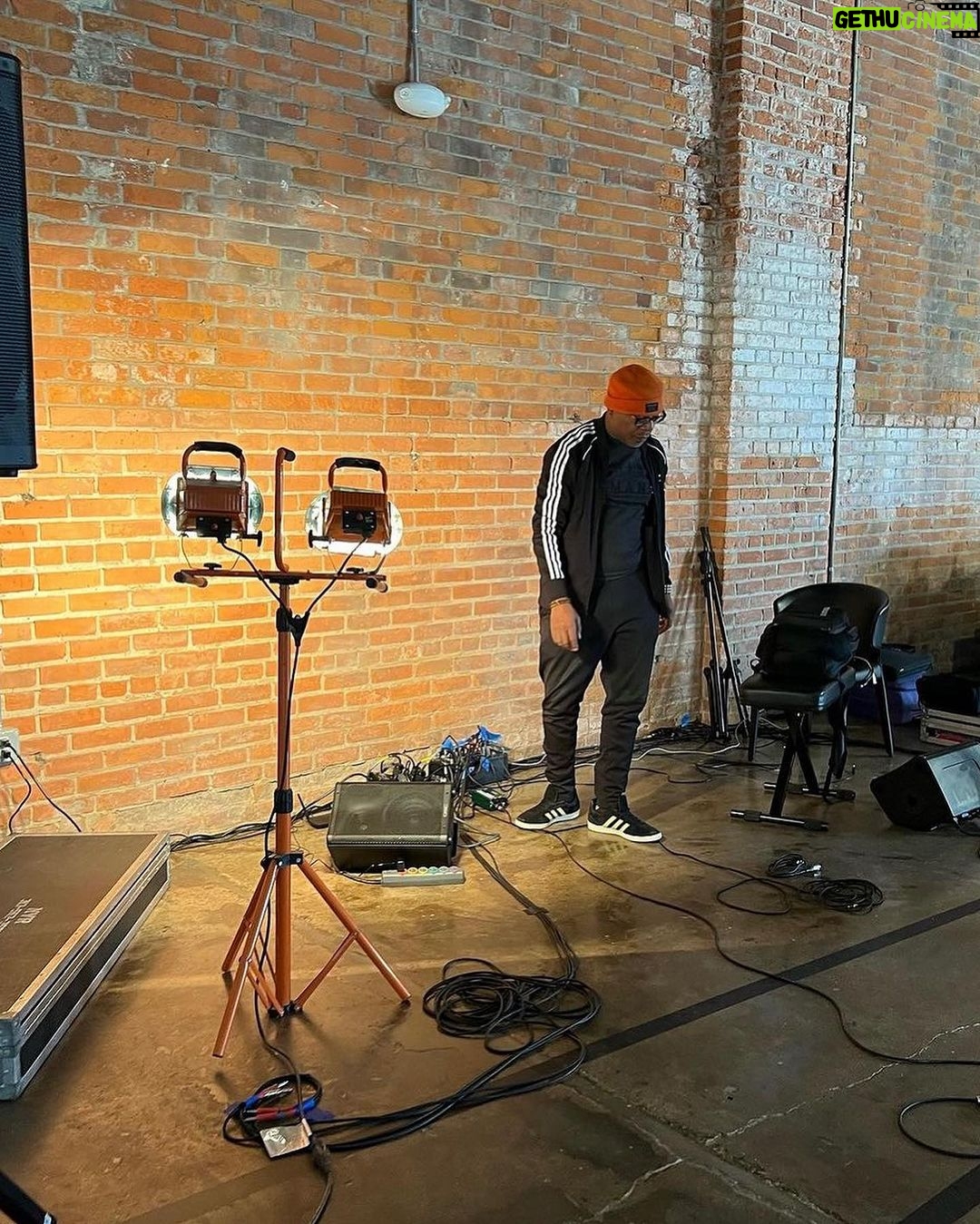 Sanford Biggers Instagram - Time for some โจ๐๐ I am hyped to be part of this amazing project celebrating the imitable trailblazer Sun Ra, and humbled to be included with @moonmedicin @richmedina @visualeyz @jahisundance @guyroutte @martinluthermccoy & @schmtcs_ โExplore the process behind the music and take a look behind the scenes at Moon Medicin. Are you inside their creative realm yet? It's always a pleasure to witness them in action - Sanford Biggers and Moon Medicin in their element, crafting tracks that are as thought-provoking as they are melodious.โ @redhotorg Listen to Nuclear War - The Remixes A Out now -๐ in bio #moonmedicin #martinluther #markhi nes #jahisundance #richmedinamusic #redhot #nuclear war #music #sunra #nuclearwarremix The Moon