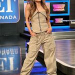 Sangita Patel Instagram - Celebrating my 1 yr as co-host of @etcanada 🥳 while getting on my Jlo vibe! How cool is it that two females are hosting a national show that brings joy and entertainment news… if you ask Cheryl you never know what I’m going to say, my poor team🤷🏽‍♀️😂 I still pinch myself, this Patel little gujju girl can say I am hosting an entertainment show, it’s still surreal ❤️ More dancing, singing, eating, lopsided boobs, thanks for always supporting us, @cherylhickey 2024 baby! Cheers 🥂 @mariachowdhery this @zara set ❤️🔥 #CelebratingOneYear #TvHost @etcanada