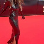 Sangita Patel Instagram - 3,2,1 TIFF 2023 👏🏽 Took this ‘painted on’ black sequence dress to the red carpet for a twirl! Gotta say it is my favourite time of the year, from the fashion, the movies, the stars, meeting peeps 🥰 Sure this year is different but I’m stoked to see so many Asian films representing 👏🏽 While there is no George Clooney showing me photos of his twins…there is nothing better than doing interviews, it’s my passion ❤️ I just love connecting…like we’re old pals, I hope you feel the energy when watching 🥰 The 👗 is from @kannboutiq - @mariachowdhery it’s a keeper 🥰 LETS GO! #TIFF #RedCarpet #Moments #LivingMyPassion