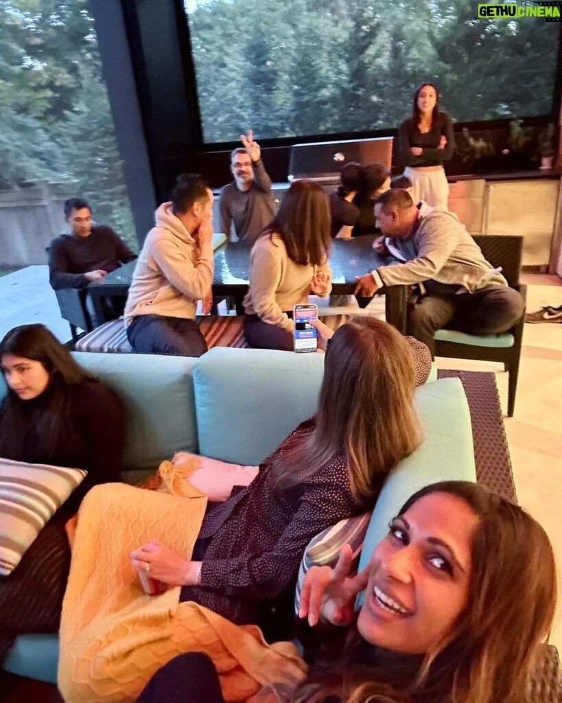 Sangita Patel Instagram - Family time ❤️ Exactly what I needed…good food, silly banter and yo, we got your back. And it was extra special since my dad got to see one of his little bro’s from England, it’s been years. Pretty awesome to see the reminiscing. Dad is still the Rajesh Khanna of the family! What is about just hanging in the kitchen makes it so good for the soul ❤️ Thanks to my bro-in-law in the last pic looking to the camera, the rest are like ‘it ain’t happening’ 😂 Lots of love everyone 🥰 Happy Thanksgiving #Familytime #makingFunOfMyZit 😂