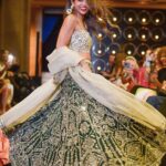 Sangita Patel Instagram - That’s ME! On the catwalk, representing 💪🏽 When @vickymilner6 asked me to walk the runway in an Asian design I couldn’t have been more proud. Full circle with @lotusbloomofficial who dressed my girls for wedding season, how this relationship has flourished! So proud and happy for you. Now, This DRESS, insane and heavy! Funny story - the dress was so heavy I had a a beautiful male model help me down the stairs and then the MUSIC, got me pumped so you know me…I danced (swipe left) thanks @amandabrugel 💃🏽 Thank you to all those who came out to support lil ole me, meant so much😊 #MomentsIWillCherish #CanadianFashion @fairmontroyalyork 🥰 Fairmont Royal York